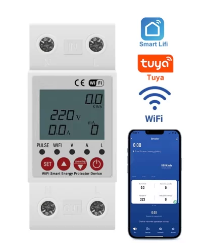 1 FAZ WIFI IZLEME VE KORUMA CİHAZI